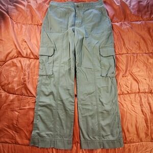 Women's Olive Cargo Pants
